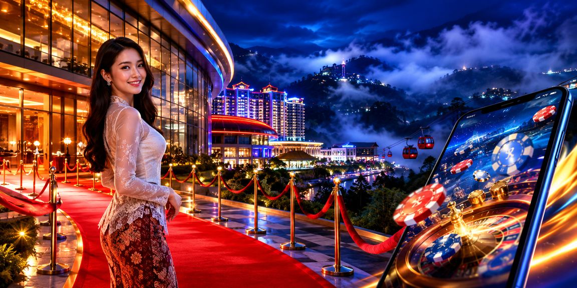 Penggemar sukan di Genting Highlands mengakses perlawanan langsung melalui telefon pintar