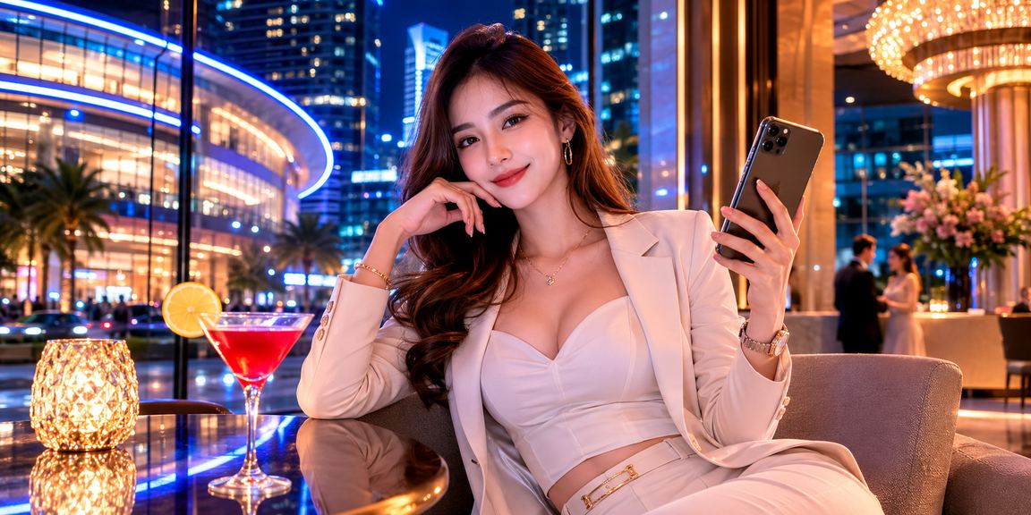 Pemain menggunakan aplikasi mudah alih kasino Malaysia